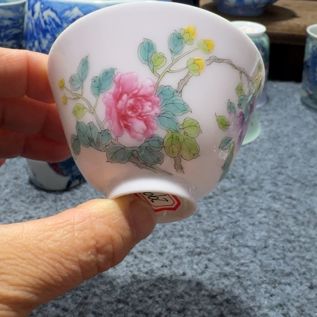 现代景德镇陶瓷手绘茶具