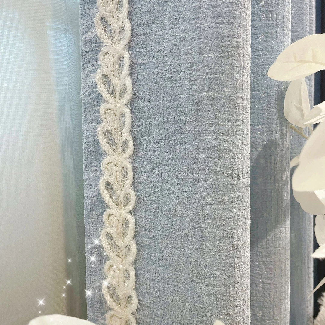 一欣纺织2025年窗帘【大样预存-返单直抵】春季新品南风有穗