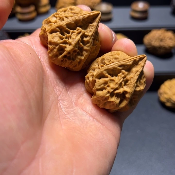 把件文玩核桃B佛肚37mm