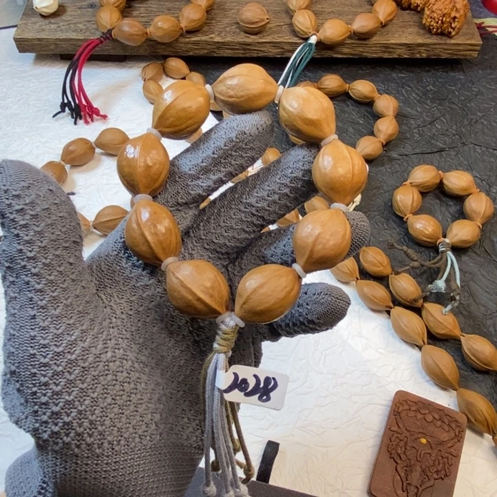 橄榄核手串/手链z**.原生态梅林铁2028