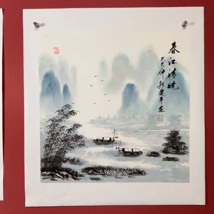 国画精品手绘作品