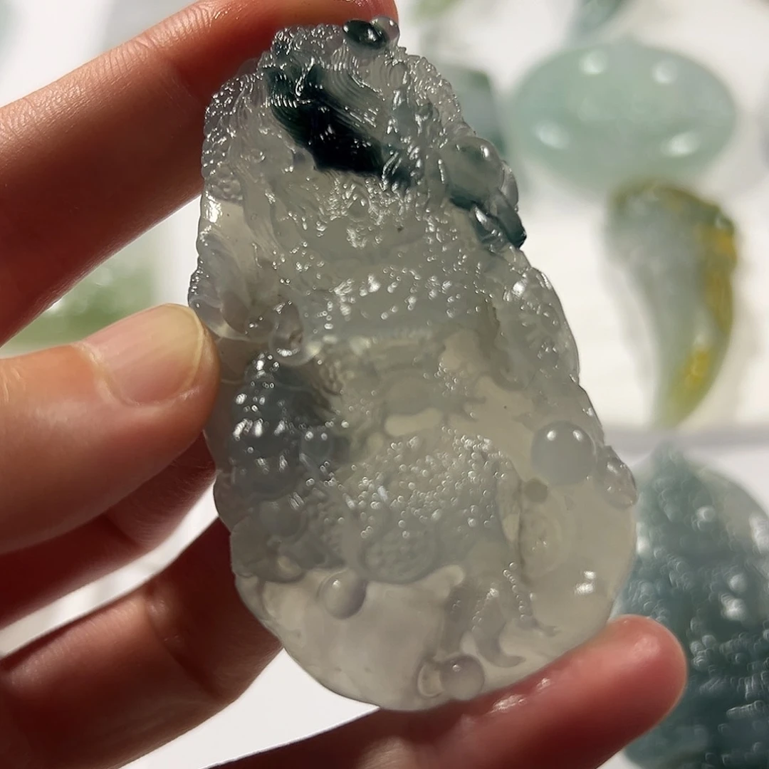 未镶嵌定制翡翠挂件