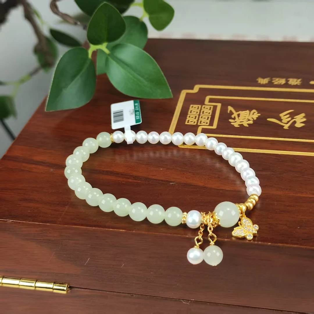 【老王好物优选】天然和田玉手串手链多样性发一TZ791