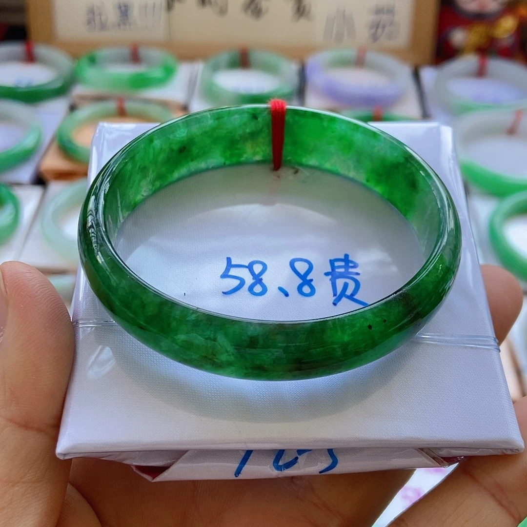 未镶嵌手镯翡翠8号