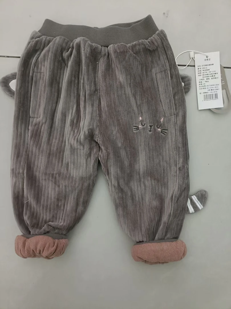 月牙子双层灯芯绒裤子【两用档】