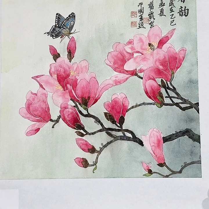 国画春韵 1平尺1111
