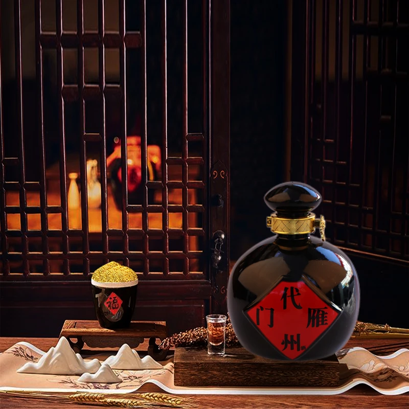 山西特产雁门代州黄酒500ml坛装