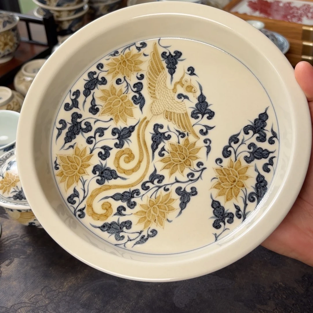 摆件景德镇手绘茶器