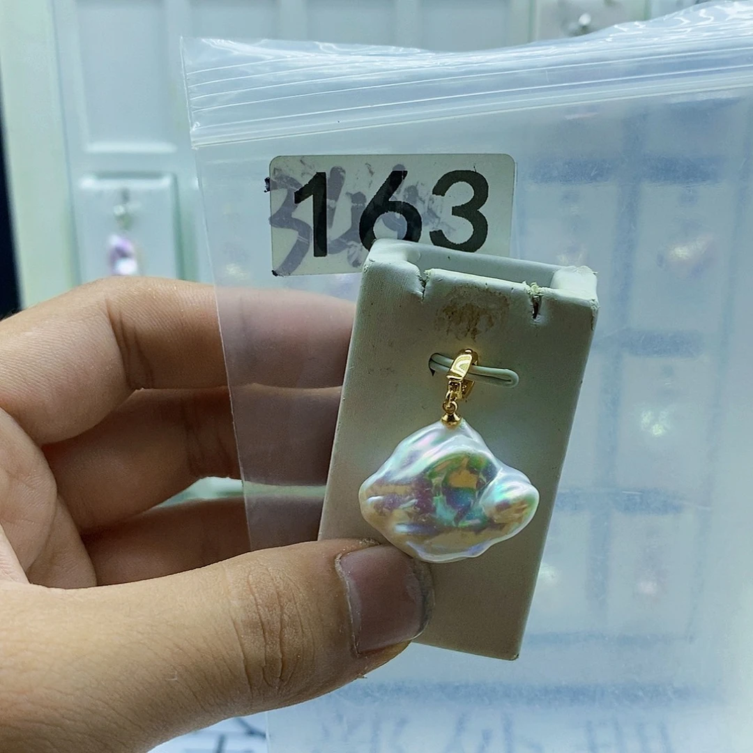 颈饰合金淡水珍珠