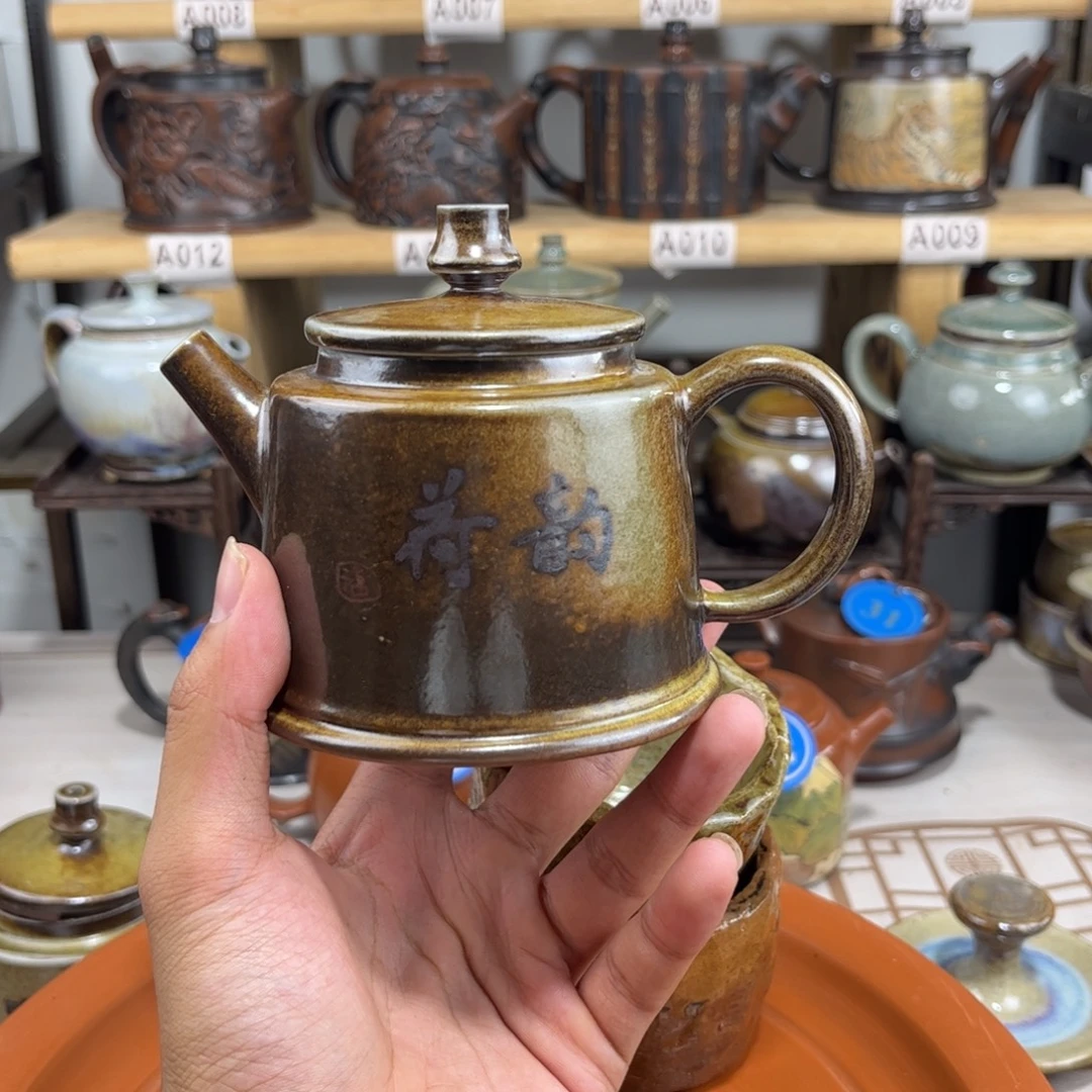 明***风建水紫陶建水紫陶传承纯裸坯柴烧