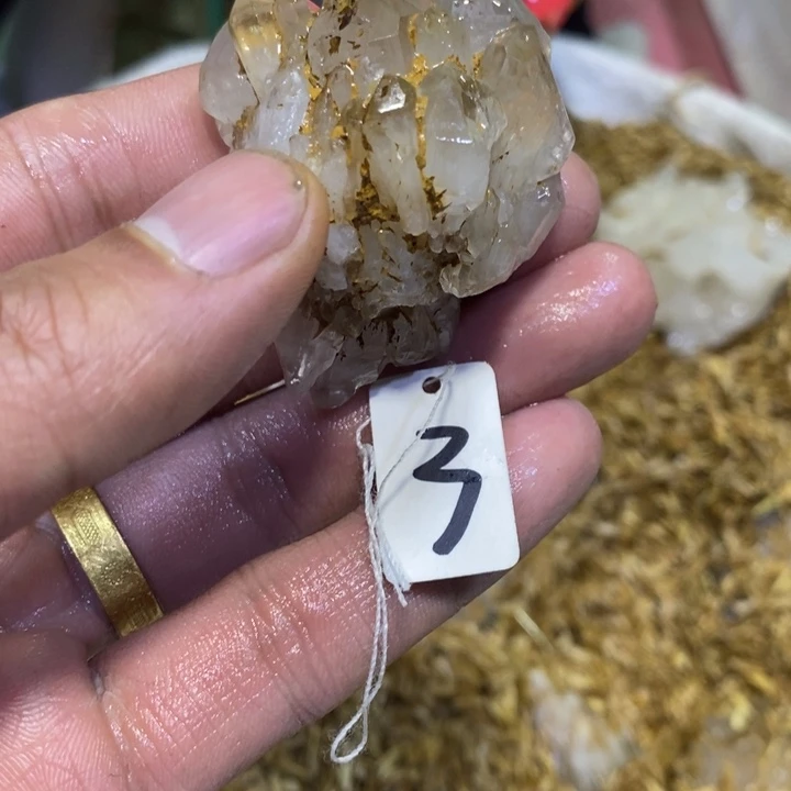 水晶水晶原石摆件未镶嵌