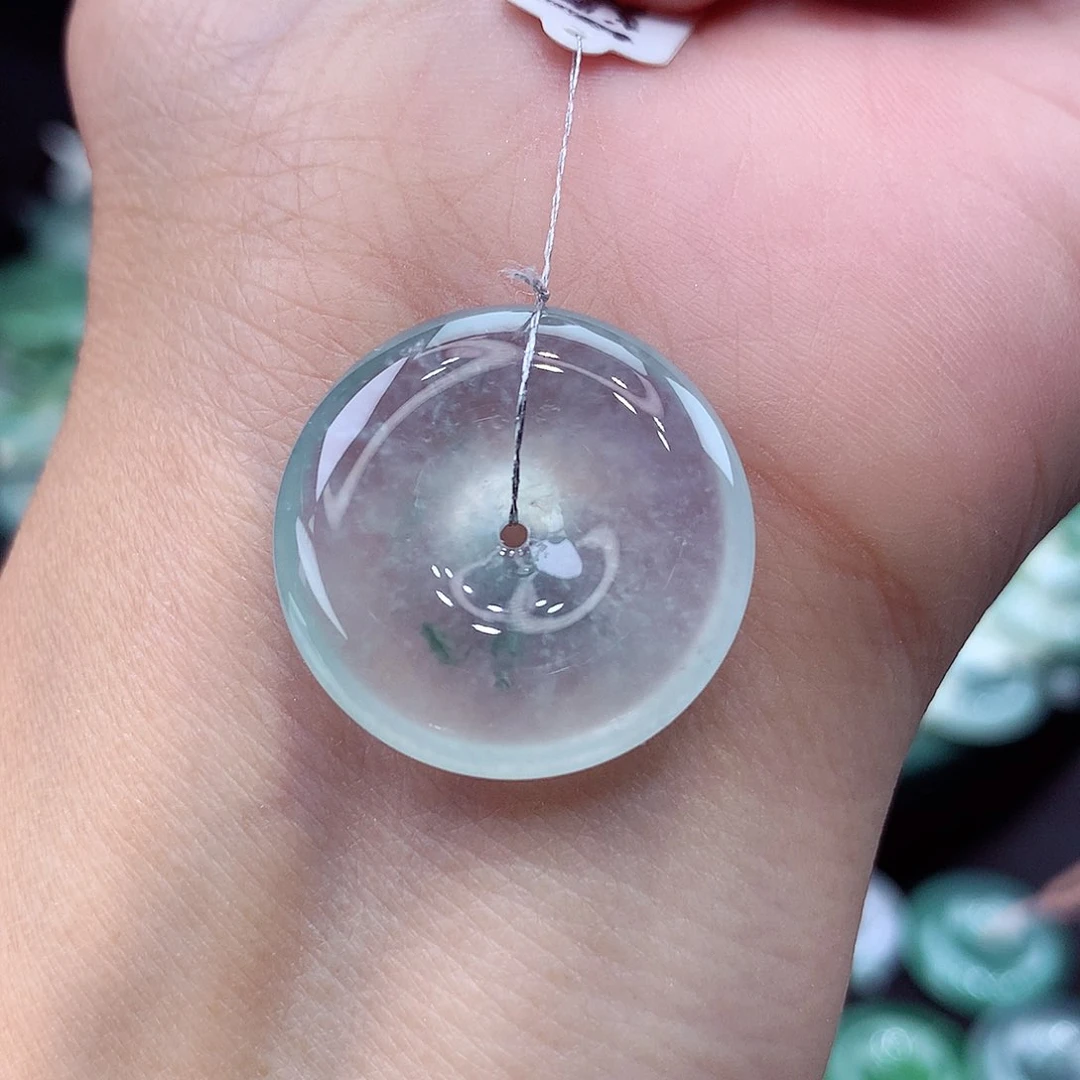 颈饰未镶嵌翡翠编号38尺寸23.5-5.6