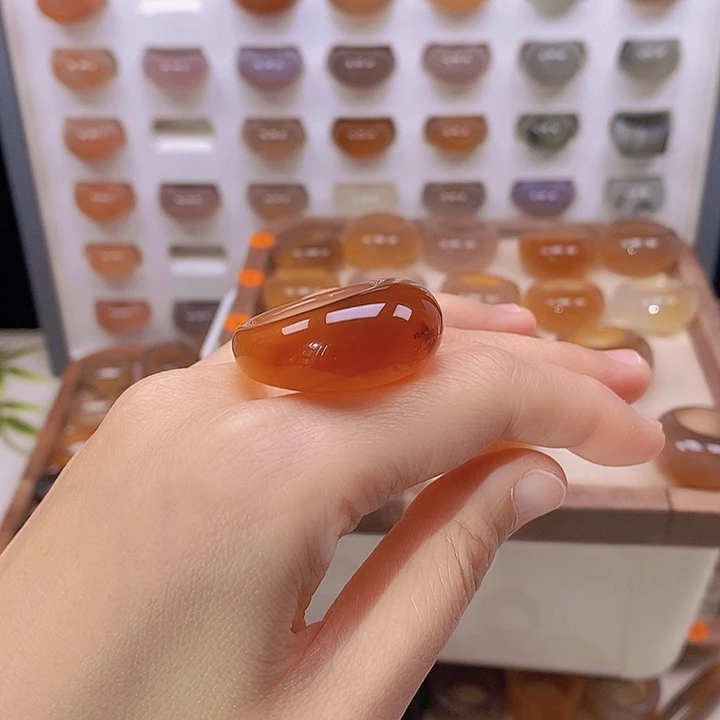 *****玛瑙/玉髓未镶嵌戒指港20不退不换