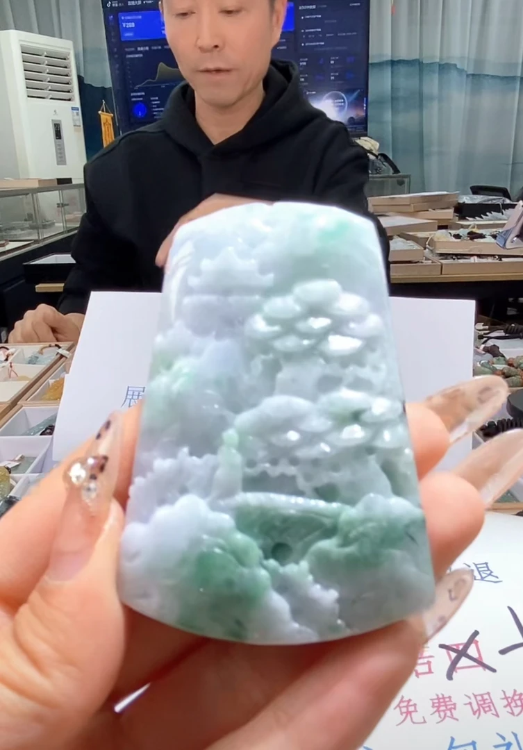 天然缅甸翡翠A货未镶嵌