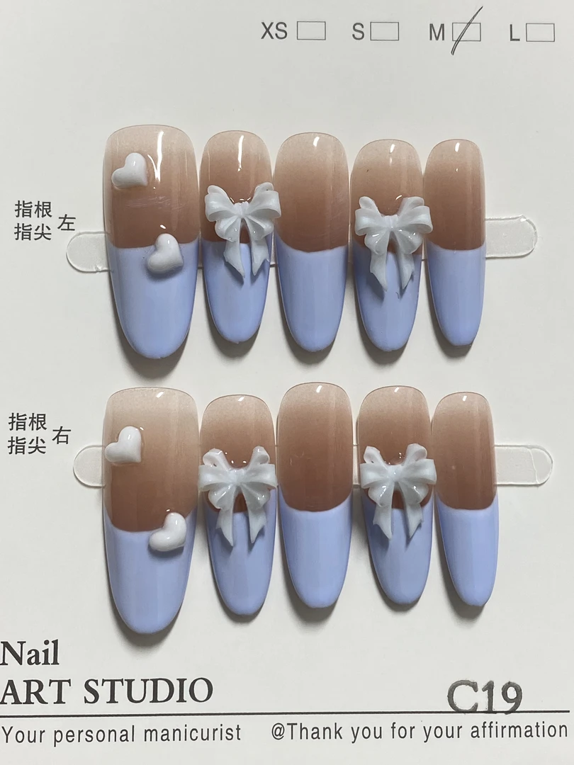 纯手工穿戴甲 no退no换