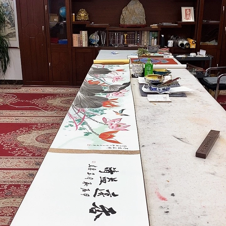 书法马玉良 精品国画长卷