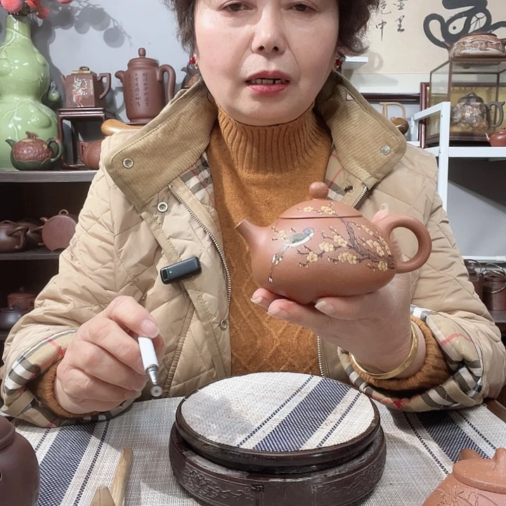 段泥茶壶孓**身原矿紫砂壶