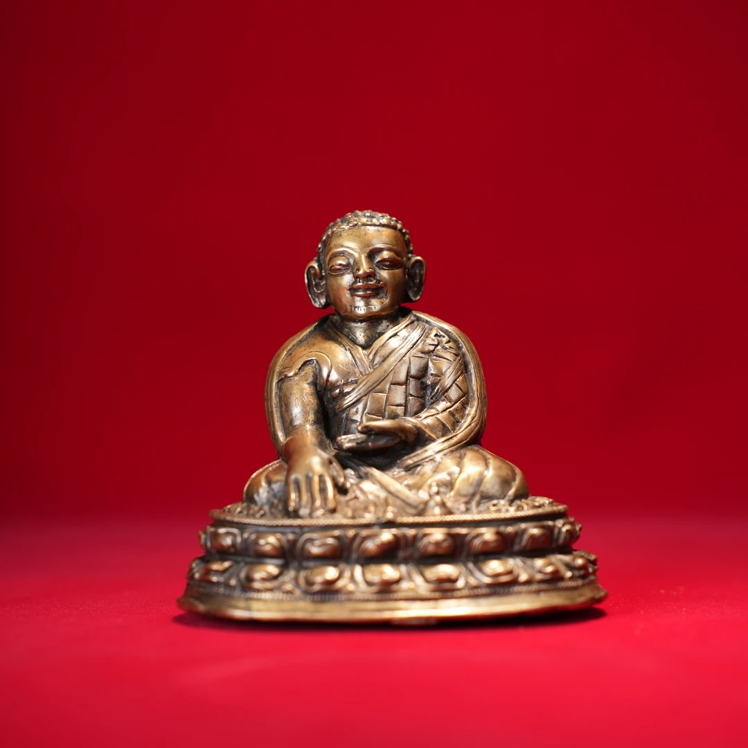 lot1266十四世纪上师像