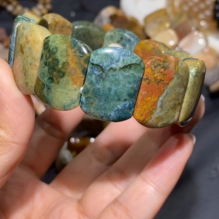 【闪购商品】未镶嵌珊瑚玉硅化玉