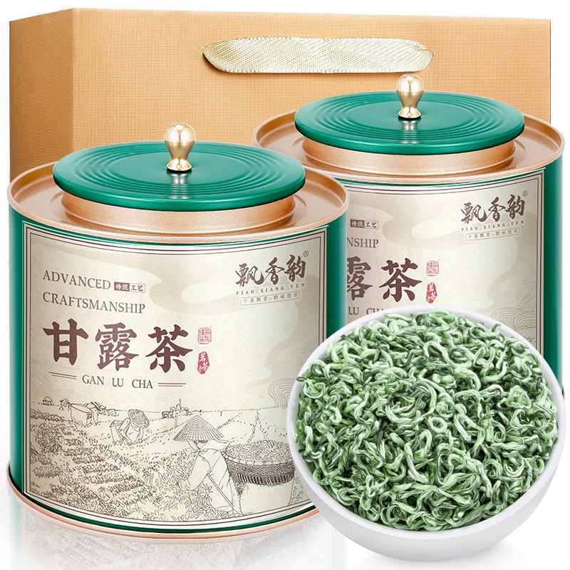 飘香韵新茶明前蒙顶绿茶甘露茶叶特级春茶四川浓香高山茶散装