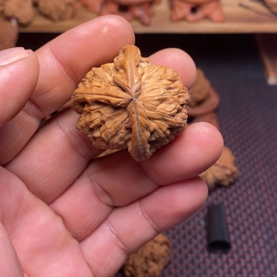无***圆文玩核桃把件文玩