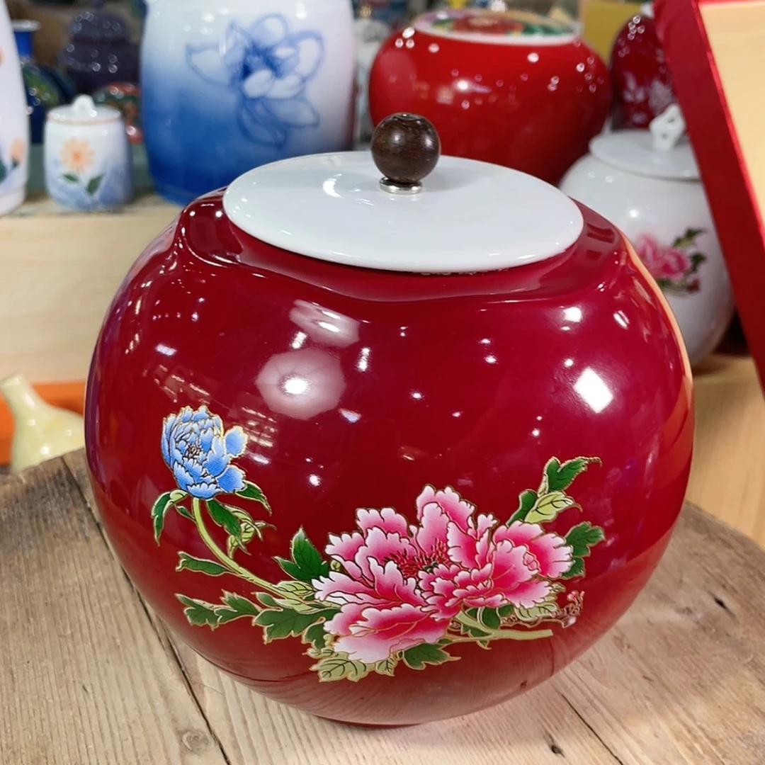 【闪购商品】罐陶瓷茶叶罐密封罐