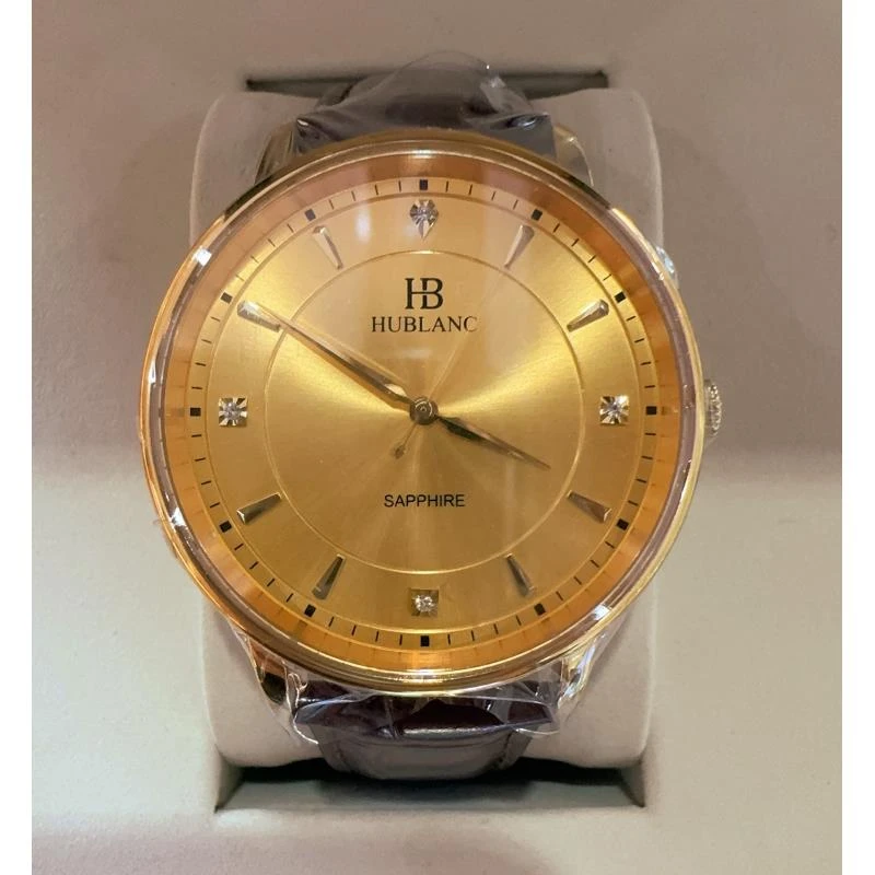 新款黄金男士腕表男款情侣黄金手表金表男款纯金金色爱心镶钻