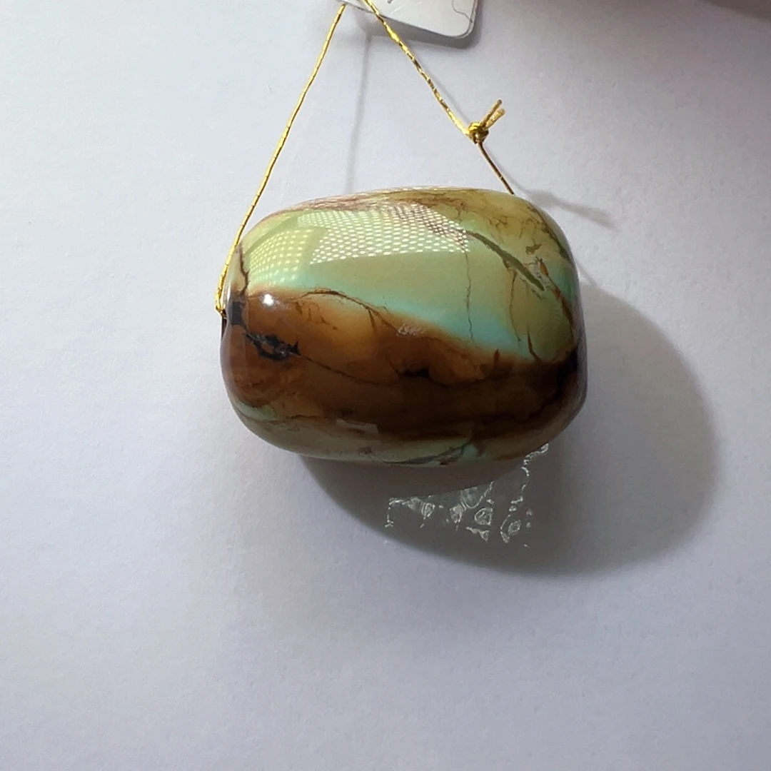 绿松石未镶嵌挂件