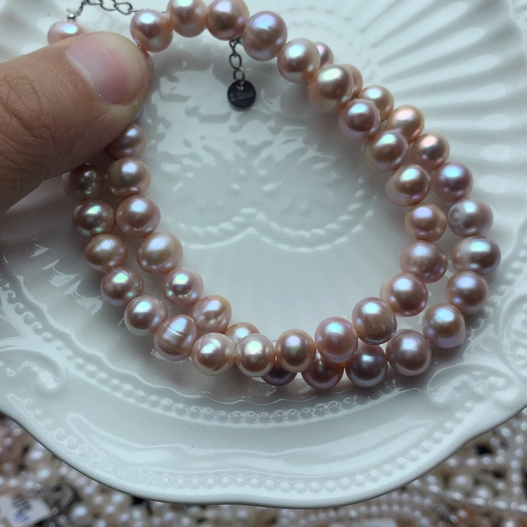 淡水珍珠8-9未镶嵌t29项链