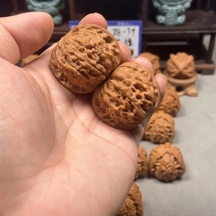 把件文玩核桃40磨盘