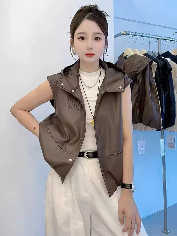 马夹休闲开衫马甲立领运动女士马甲女韩版
