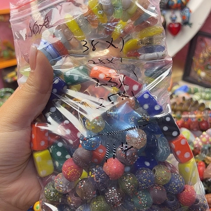 琉璃颈饰尼泊尔琉璃