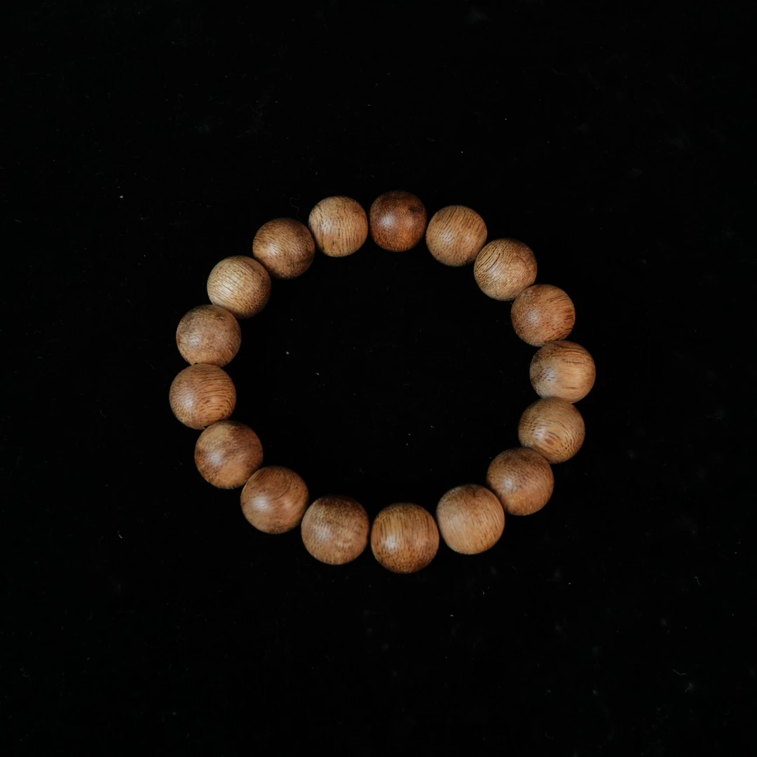 A6032 苏拉威西沉香粗纹手串 1.34cm 9.88g