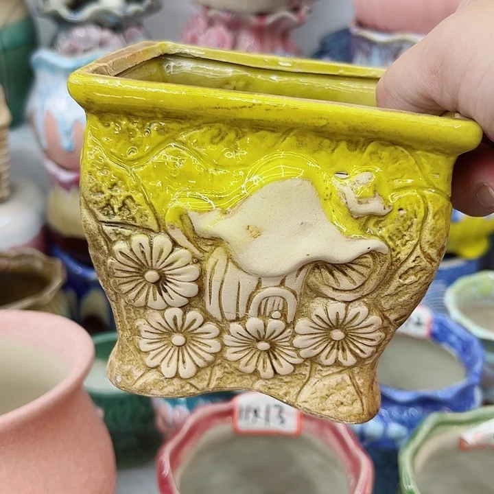 多肉植物陶瓷花瓶，有空