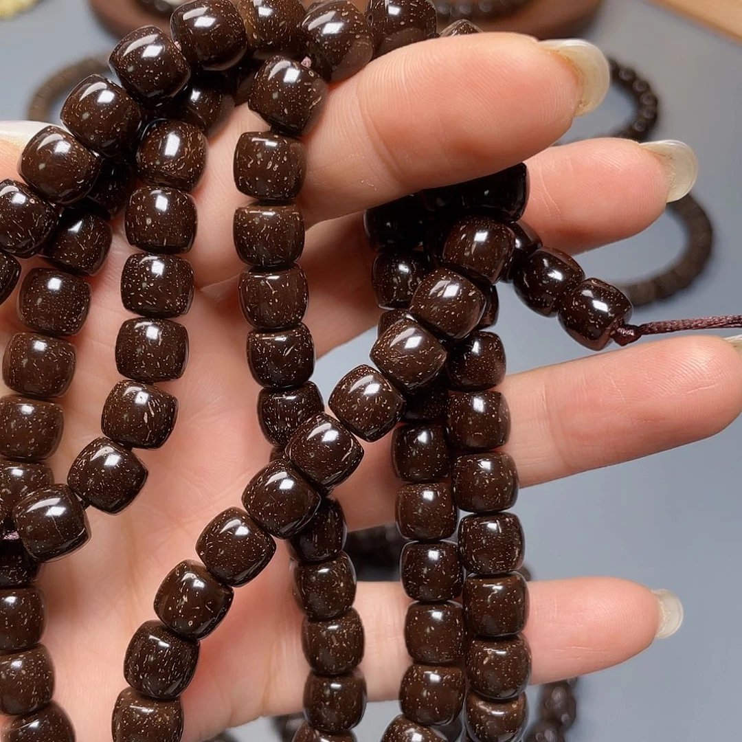 王***名椰蒂手串9-8孤品无相 原生态 加环