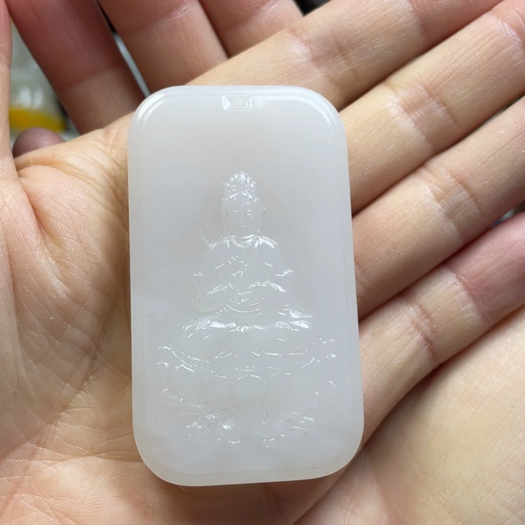 吊坠(不含链)未镶嵌和田玉