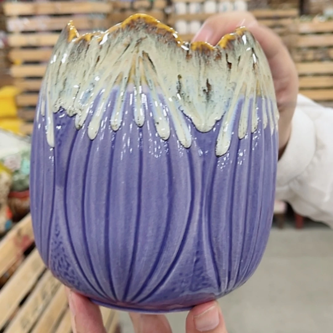 【闪购商品】陶瓷花盆