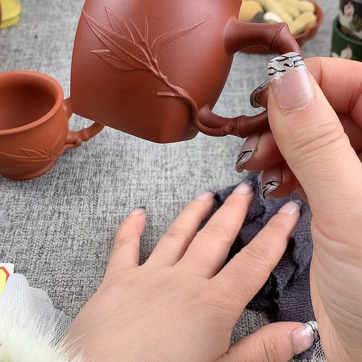 紫砂茶杯高端主人杯