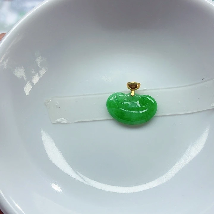 18K金镶嵌手链翡翠天然缅甸翡翠A货