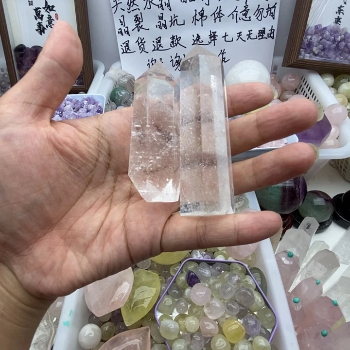 水晶珠宝半成品未镶嵌梦**花55号