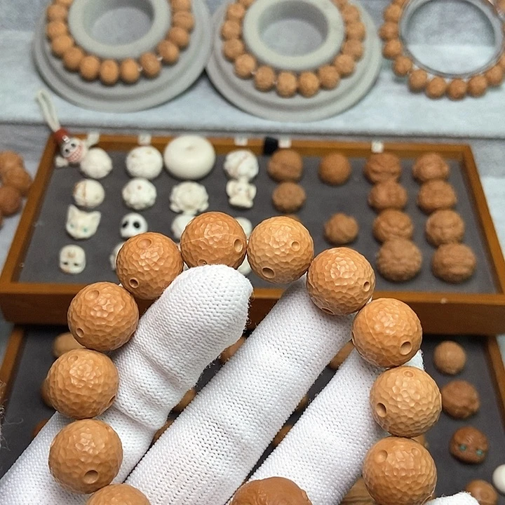猴头核桃手串用****4全品星球15颗