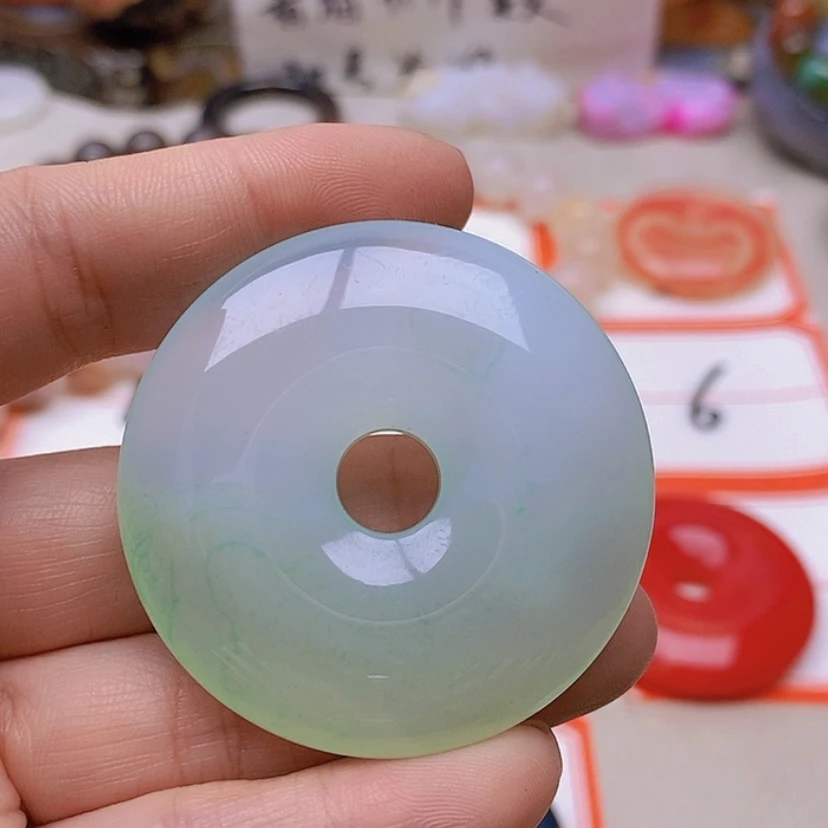 【闪购商品】未镶嵌玛瑙/玉髓珠宝半成品心**为