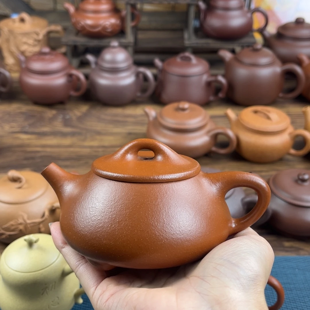 好***林茶壶紫砂手工制作工艺精湛