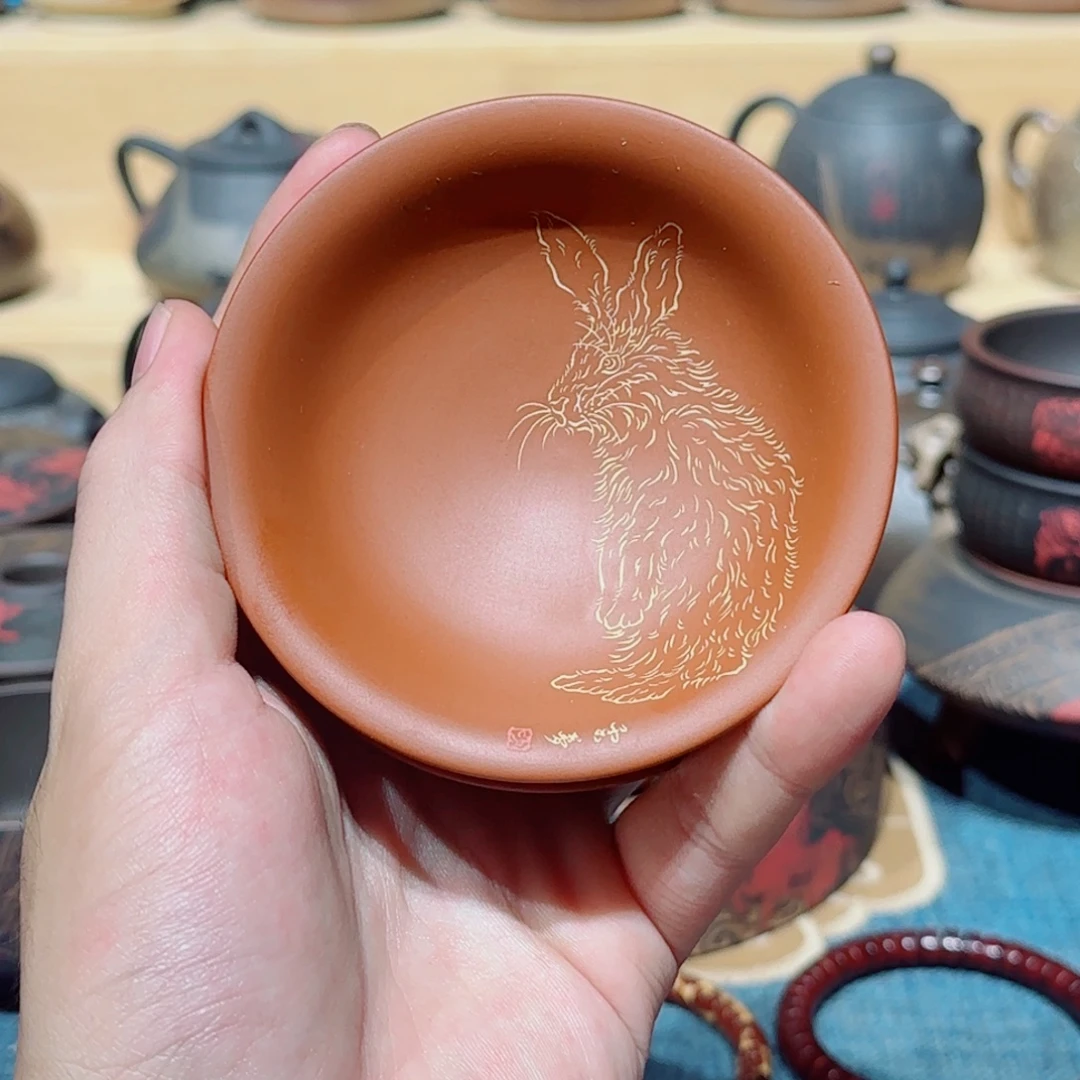 杯建水紫陶陶语出品