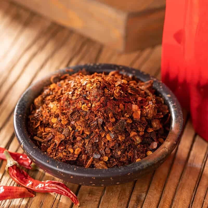 【柴火糊辣椒面】秘制柴火糊辣椒面，解锁山野热辣新境界