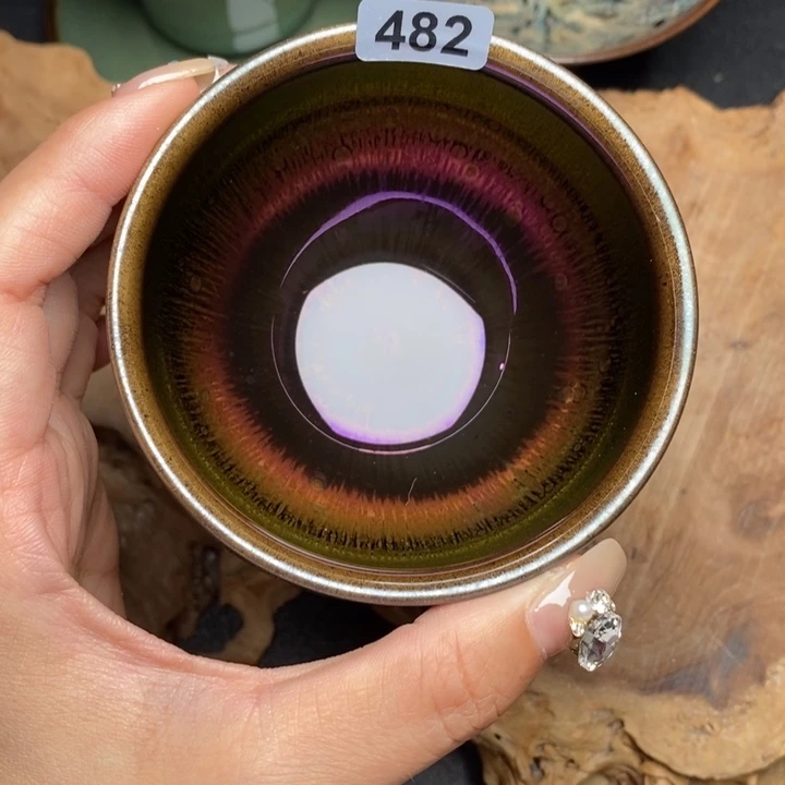 茶盏建窑建盏主人杯482