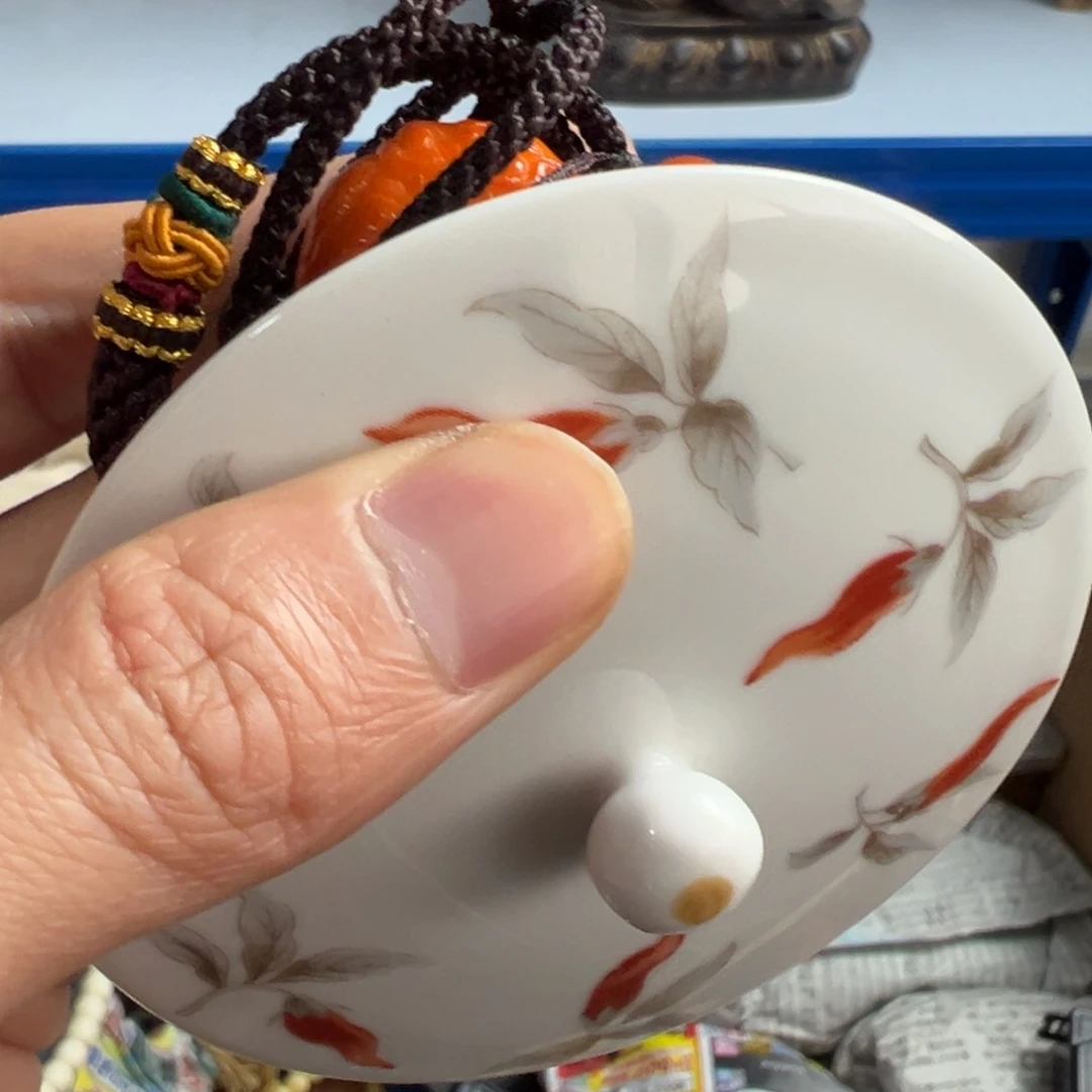 紫砂茶叶盒现代工艺美术瓷器