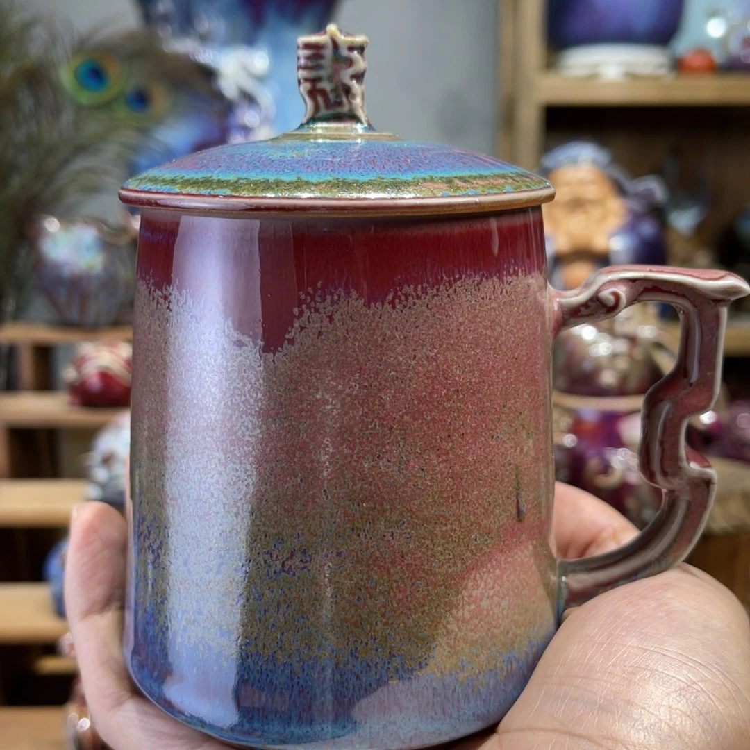 钧瓷赤**哥钧瓷杯子