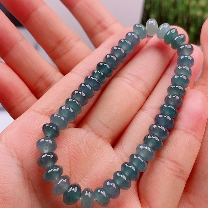 翡翠未镶嵌手链多样性发货