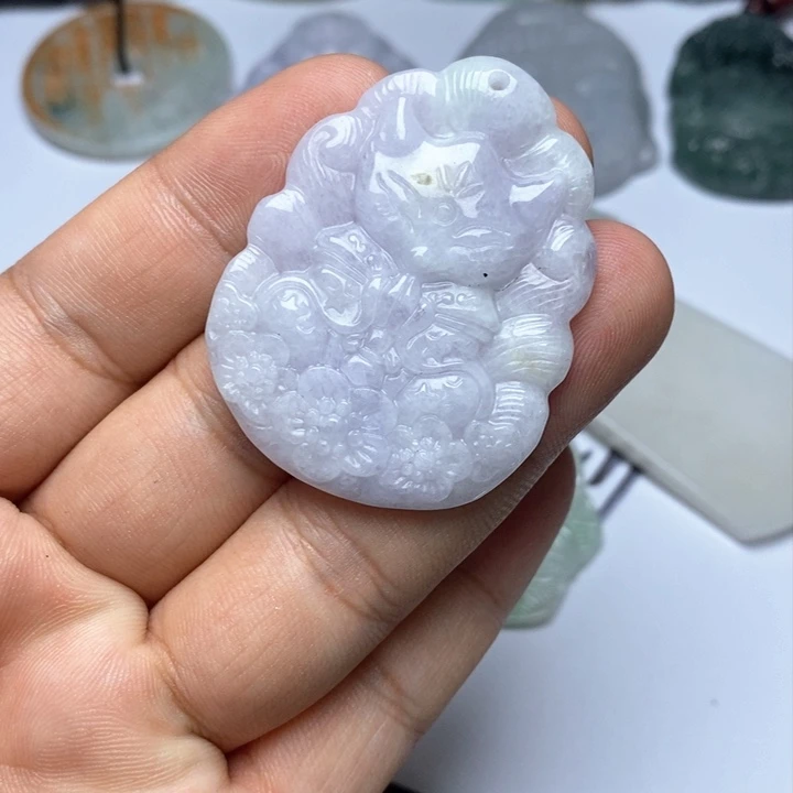 颈饰未镶嵌翡翠翡翠